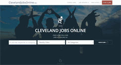 Desktop Screenshot of clevelandjobsonline.net