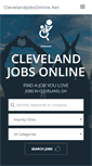 Mobile Screenshot of clevelandjobsonline.net